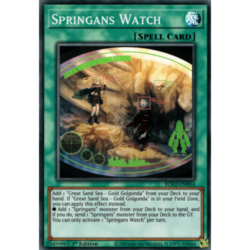 BLVO-EN054 Springans Watch