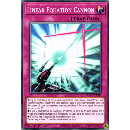 BLVO-EN080 Linear Equation Cannon