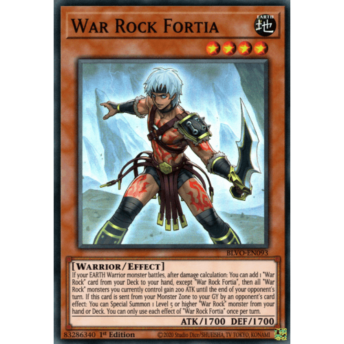BLVO-EN093 War Rock Fortia