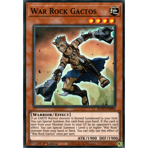 BLVO-EN094 War Rock Gactos