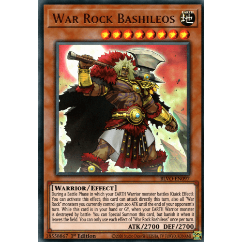 BLVO-EN097 War Rock Bashileos