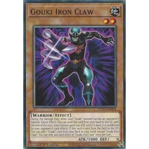 ETCO-EN004 Gouki Iron Claw