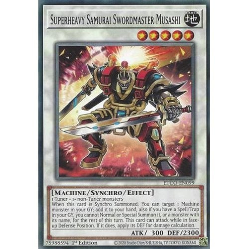 ETCO-EN099 Superheavy Samurai Swordmaster Musashi