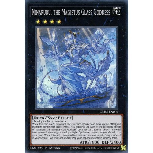 GEIM-EN007 Ninaruru, the Magistus Glass Goddess (Collectors Rare)
