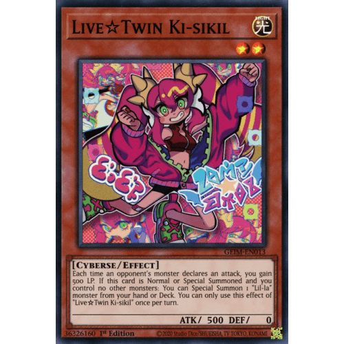 GEIM-EN013 Live Twin Ki-sikil (Collectors Rare)