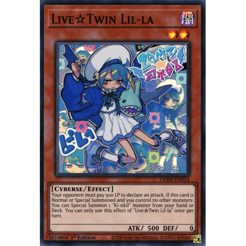GEIM-EN014 Live Twin Lil-la (Collectors Rare)