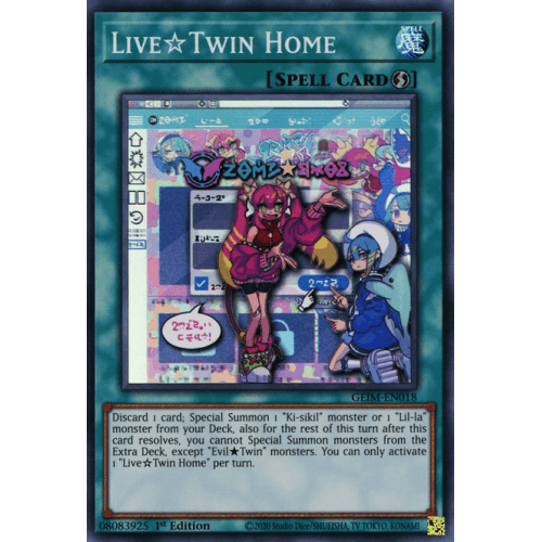 GEIM-EN018 Live Twin Home