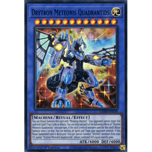 GEIM-EN030 Drytron Meteonis Quadrantids (Collectors Rare)