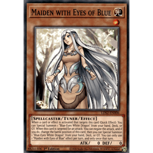 LDS2-EN006 Maiden with Eyes of Blue