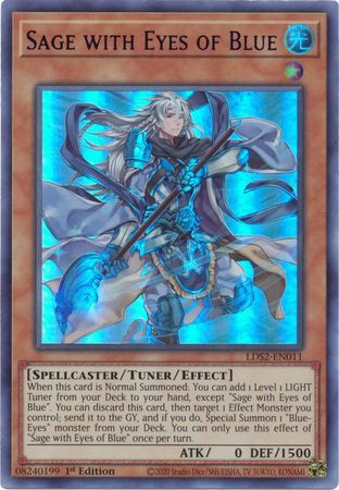 LDS2-EN011 Sage with Eyes of Blue (Purple Version)