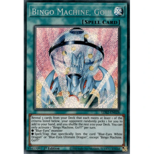 LDS2-EN028 Bingo Machine, Go!!! (Variant Card)