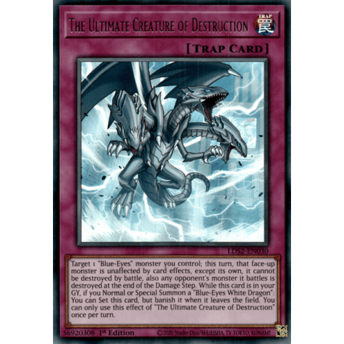 LDS2-EN030 The Ultimate Creature of Destruction (Regular Version)
