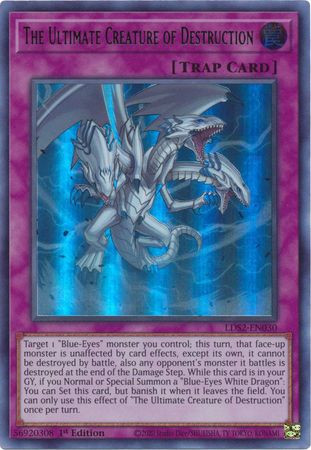 LDS2-EN030 The Ultimate Creature of Destruction (Green Version)