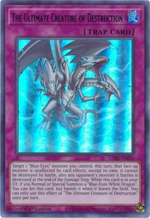 LDS2-EN030 The Ultimate Creature of Destruction (Purple Version)