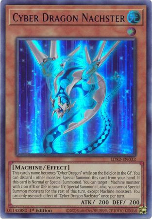 LDS2-EN032 Cyber Dragon Nachster (Purple Version)