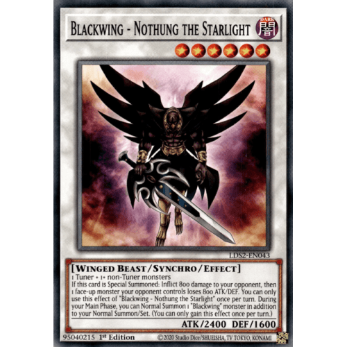 LDS2-EN043 Blackwing - Nothung the Starlight