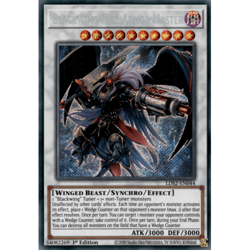 LDS2-EN044 Blackwing Full Armor Master (Variant Card)