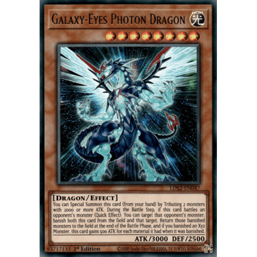 LDS2-EN047 Galaxy-Eyes Photon Dragon (Regular Version)