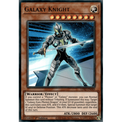LDS2-EN049 Galaxy Knight (Regular Version)