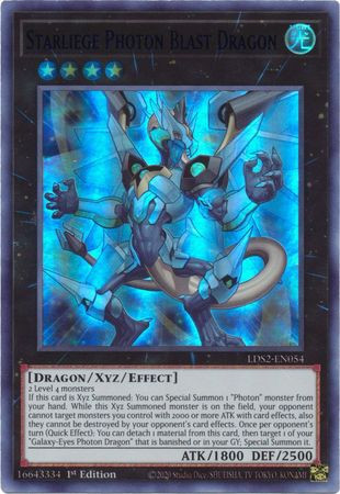 LDS2-EN054 Starliege Photon Blast Dragon (Blue Version)