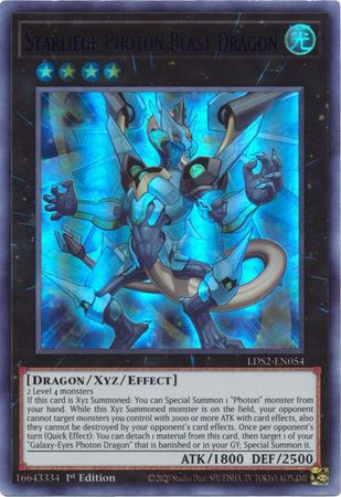 LDS2-EN054 Starliege Photon Blast Dragon (Purple Version)