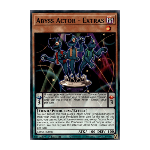 LDS2-EN058 Abyss Actor - Extras