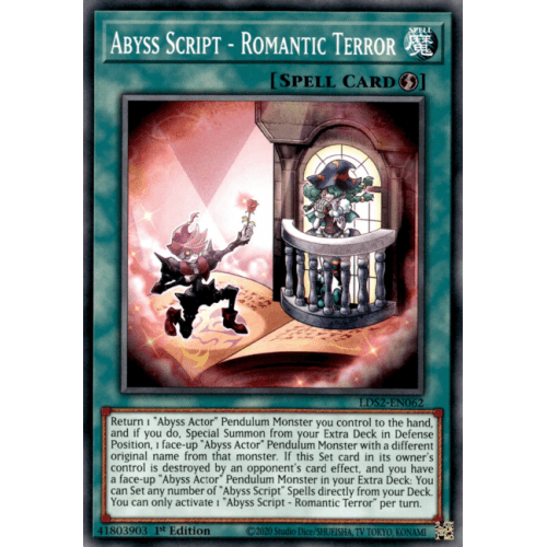 LDS2-EN062 Abyss Script - Romantic Terror
