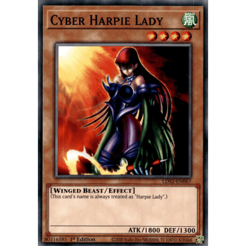 LDS2-EN067 Cyber Harpie Lady