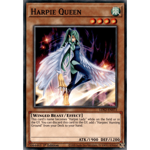 LDS2-EN072 Harpie Queen