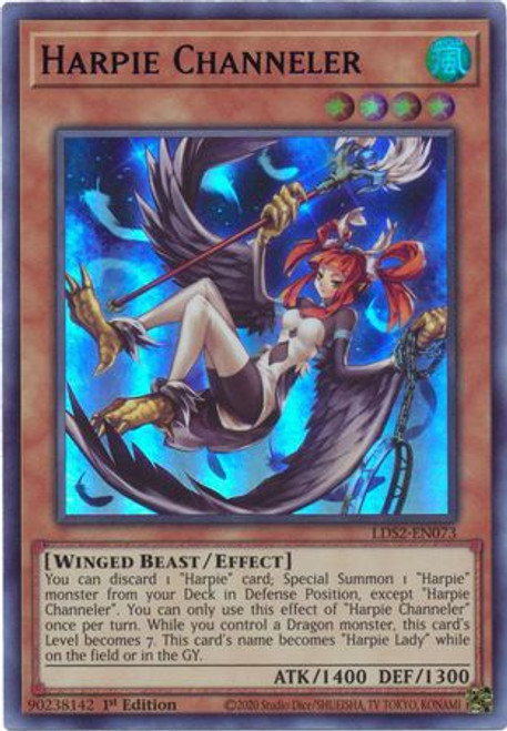 LDS2-EN073 Harpie Channeler (Blue Version)