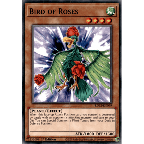 LDS2-EN099 Bird of Roses