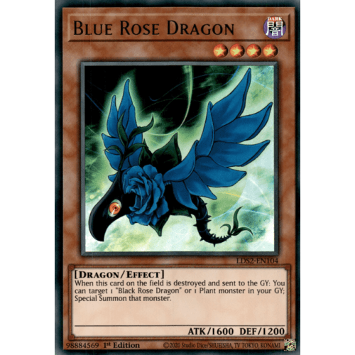 LDS2-EN104 Blue Rose Dragon (Regular Version)
