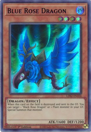 LDS2-EN104 Blue Rose Dragon (Blue Version)
