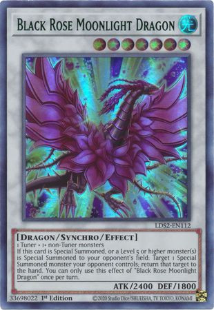 LDS2-EN112 Black Rose Moonlight Dragon (Green Version)