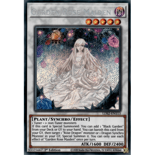 LDS2-EN113 Garden Rose Maiden (Variant Card)