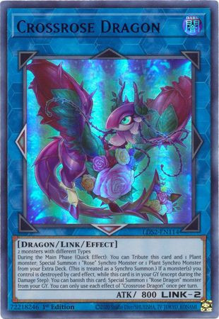 LDS2-EN114 Crossrose Dragon (Blue Version)