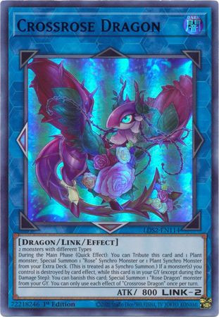LDS2-EN114 Crossrose Dragon (Purple Version)