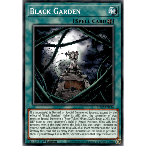 LDS2-EN116 Black Garden