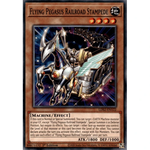 LDS2-EN122 Flying Pegasus Railroad Stampede