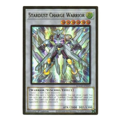 MAGO-EN029 Stardust Charge Warrior