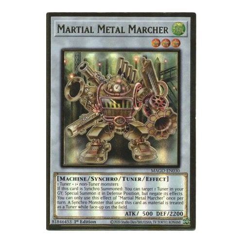 MAGO-EN030 Martial Metal Marcher