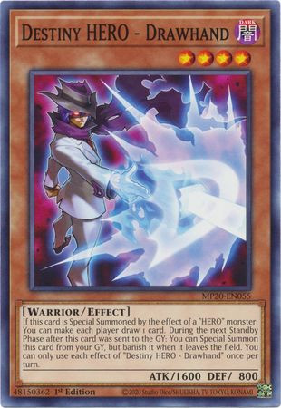 MP20-EN055 Destiny HERO - Drawhand
