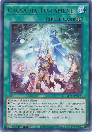 MP20-EN078 Crusadia Testament