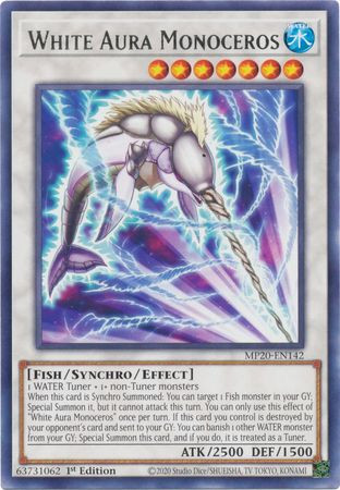 MP20-EN142 White Aura Monoceros