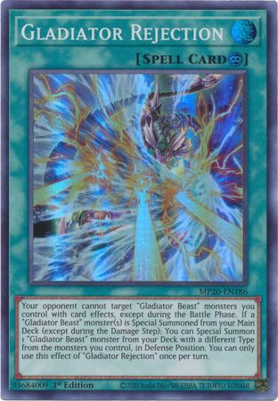 MP20-EN186 Gladiator Rejection