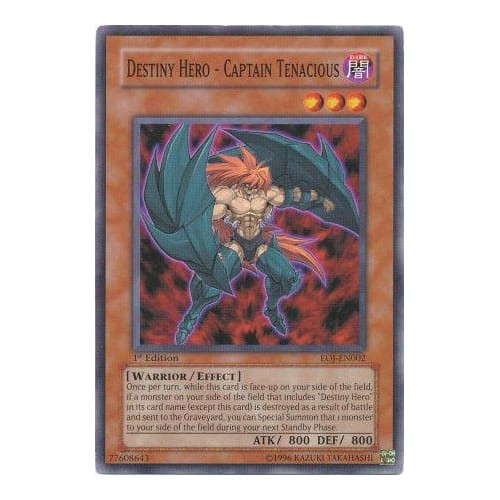 EOJ-EN002 Destiny Hero - Captain Tenacious