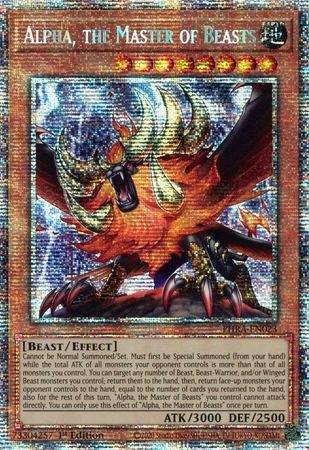 PHRA-EN023 Alpha, the Master of Beasts (Starlight Rare)