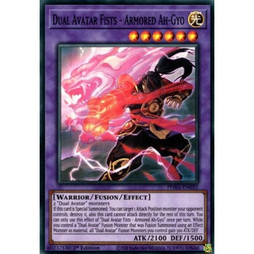PHRA-EN032 Dual Avatar Fists - Armored Ah-Gyo
