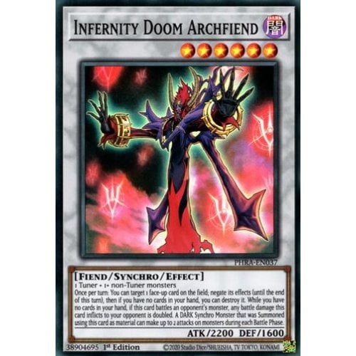 PHRA-EN037 Infernity Doom Archfiend