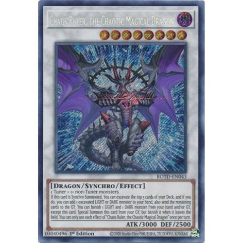 ROTD-EN043 Chaos Ruler, the Chaotic Magical Dragon